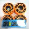 New Arrival Pro USA Skateboard Wheels 52/53/54/55/56mm Skate Board PU Ruedas Patines Aggressive Rodas Skate Wheel 4PCS