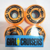 New Arrival Pro USA Skateboard Wheels 52/53/54/55/56mm Skate Board PU Ruedas Patines Aggressive Rodas Skate Wheel 4PCS