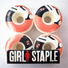 New Arrival Pro USA Skateboard Wheels 52/53/54/55/56mm Skate Board PU Ruedas Patines Aggressive Rodas Skate Wheel 4PCS