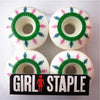 New Arrival Pro USA Skateboard Wheels 52/53/54/55/56mm Skate Board PU Ruedas Patines Aggressive Rodas Skate Wheel 4PCS