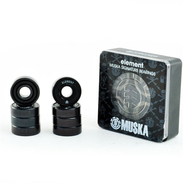 8pcs/Box ELEMENT Skate Bearings ABEC-7 Single Shield Sealed Bearing for Street Road Skateboard Bearing