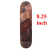 SK8ER Original Skateboard Deck 8.25" 8.125 Canadian Maple Wood Double Rocker Pro Skate Board Decks with griptape/sandpaper