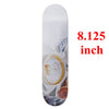 SK8ER Original Skateboard Deck 8.25" 8.125 Canadian Maple Wood Double Rocker Pro Skate Board Decks with griptape/sandpaper