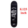 SK8ER Original Skateboard Deck 8.25" 8.125 Canadian Maple Wood Double Rocker Pro Skate Board Decks with griptape/sandpaper