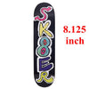 SK8ER Original Skateboard Deck 8.25" 8.125 Canadian Maple Wood Double Rocker Pro Skate Board Decks with griptape/sandpaper