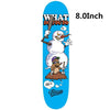 Pro Skateboard Deck 7.875 8 inch Canadian Maple Wood Skate Decks with 1 pc sandpaper Patins Street Skateboarding