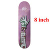 SK8ER Cnandian Maple Skateboard Decks 8" with 1pc free griptape Double Rocker Skateboard Deck Quality Skateboarding