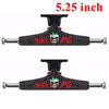 2PCS Ruckus Double Rocker Skateboard Trucks 5.0"/5.25" Aluminum designed Skate Trucks for 7.5-8.25" decks Skateboarding Bridges