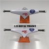 ROYAL Skateboard Trucks 5.25/5.0 aluminum Skate Trucks Bridge Spring Shock Absorption Skateboarding Accessories