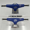 ROYAL Skateboard Trucks 5.25/5.0 aluminum Skate Trucks Bridge Spring Shock Absorption Skateboarding Accessories