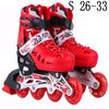 Flash Inline Skates Shoes for Kids girls boy Roller Skating Shoes Flashing PU Wheels & Knee Helmet protect Free Skating Patines