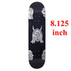 SK8ER Quality Skateboard Decks 8.0 8.125 8.25 inch 8-Layers Canadian Maple Skateboard Grip tape For Skate Board