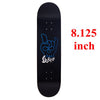 SK8ER Quality Skateboard Decks 8.0 8.125 8.25 inch 8-Layers Canadian Maple Skateboard Grip tape For Skate Board