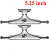 New Quality 5.5" Skateboard Parts Trucks Skateboard 5.25" Skate Truck Aluminum Trucks De Skate