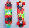 New 22" Cruiser Skateboard Mini Plastic Skate Board For Kids Retro Longboard Graphic Galaxy Starry Printed Skate Penny Board