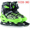 Professional Ice Skates Shoes For Adult Child Speed Racing Skating Shoes Short/Long Track Blade Knife Ice Hockey Shoes