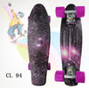 22 Inch complete Mini Curiser Penny board for Kids Child Mini Rocket board Graphic Galaxy Starry Printed Skateboard