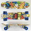 Completed Cruiser Mini Skateboard 22" Graphic Retro Skate Board Deck Fishboard Plastic Skateboard For kids Children