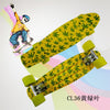 Completed Cruiser Mini Skateboard 22" Graphic Retro Skate Board Deck Fishboard Plastic Skateboard For kids Children