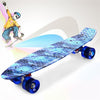Completed Cruiser Mini Skateboard 22" Graphic Retro Skate Board Deck Fishboard Plastic Skateboard For kids Children