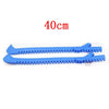 2PCS Hockey Ice Skates Protection Long Track Kinfe Pad Nylon Adjustable Ice Blade Cover Speed Racing Skating Protective Rails