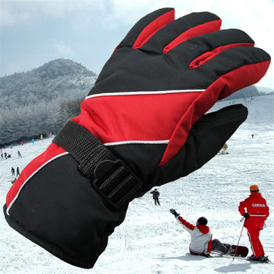 New Men Women's Snow Gloves Snowmobile Motorcycle Riding Winter Skiing Gloves Windproof Winter Outdoor Snowing Gloves