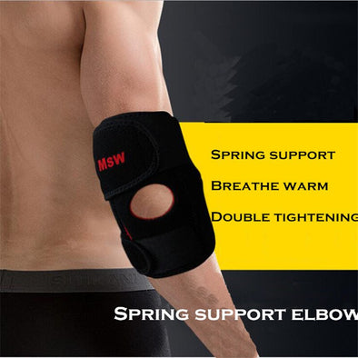 Elastic bar support elbow Adjustable Protector elbow brace safety quality mattress for tennis volleyball or outdoor sports