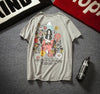 Quality summer skateboarding Tshirt for SKater wear made by cotton with the good back design for the dancer or rapper