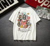 Quality summer skateboarding Tshirt for SKater wear made by cotton with the good back design for the dancer or rapper