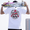 New Arrival Cotton Skateboard T Shirts Hip Hop Short Sleeve Streetwear Tees Short Skateboarding T-Shirt Outdoor Sports Tshirts