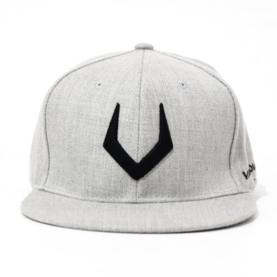 Classic Baseball Cap Embroidery Antlers V Logo Gray Hats Men Skateboards Cap Basic Collection