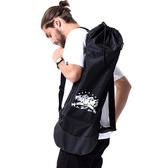 Professional Skateboard Bag 85*30cm Double Rocker Skateboard Shouler Backpack Drawstring Penny Board Carry Bag