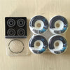 ELEMENT Thriftwood  ABEC-3 skateboard bearing with Multi Brand 51-54MM 100a &101a Skate Wheels for street skateboarding