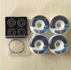 ELEMENT Thriftwood  ABEC-3 skateboard bearing with Multi Brand 51-54MM 100a &101a Skate Wheels for street skateboarding