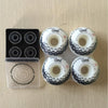 ELEMENT Thriftwood  ABEC-3 skateboard bearing with Multi Brand 51-54MM 100a &101a Skate Wheels for street skateboarding