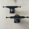 2Pcs Quality 5.0"Middle Rocus Skateboarding Truck made with Aluminum and Good design Black and Logo and peple around Trucks