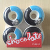 53mm 55mm 4Pcs/set 101A USA Chocolate Pro Skateboard Wheels for Skateboard Deck White PU Lean Shape Rodas De Skate