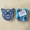 Skateboard parts mixed PIG and LUCKY skate bearing with Multi skateboarding wheels for Pro Sk8er and decks