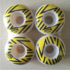 51mm-55mm Free Shipping brand mix Skateboard Wheels  PU Skate Wheels  White  multi size 101A  2 Wheels SKateboard Rodas De Skate