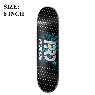 Quality PROMADE Skateboarding deck with size 7.875"-8.25inch made by 7 layers canadian maple for Pro skateboarding players