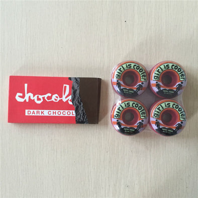 Professional Skate boarding parts Element and girl and chocolate wheels with Girl and Chocolate ABEC-3 Bearing for Pro skating