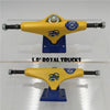 New arrived Silver Black Blue USA ROYAL Aluminum Alloy Pro Skateboard Trucks 5.0" Trucks de Skate Skateboarding Parts