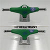 New arrived Silver Black Blue USA ROYAL Aluminum Alloy Pro Skateboard Trucks 5.0" Trucks de Skate Skateboarding Parts