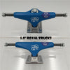 New arrived Silver Black Blue USA ROYAL Aluminum Alloy Pro Skateboard Trucks 5.0" Trucks de Skate Skateboarding Parts