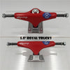 New arrived Silver Black Blue USA ROYAL Aluminum Alloy Pro Skateboard Trucks 5.0" Trucks de Skate Skateboarding Parts