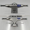 New arrived Silver Black Blue USA ROYAL Aluminum Alloy Pro Skateboard Trucks 5.0" Trucks de Skate Skateboarding Parts