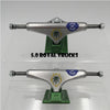 New arrived Silver Black Blue USA ROYAL Aluminum Alloy Pro Skateboard Trucks 5.0" Trucks de Skate Skateboarding Parts