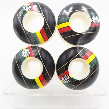 Element Skateboard Wheels 4PCS New arrival 52mm 101A PU Skate Wheels For Skateboarding Rodas Double Rocker Skateboard Parts