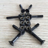 Skateboard Accessories Metal Girl Hardware Set Street Skateboard Screws Bolts Set for Installing Complete Skateboard