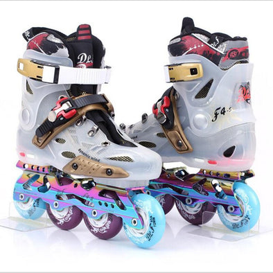 Adult inline skates professional rollerblade roller sneakers skating men and women figure Skating roller skate shoes